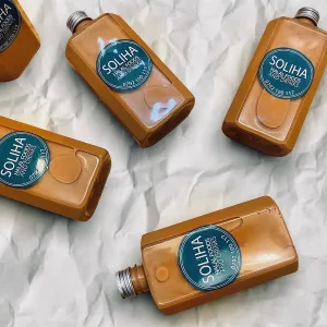 Alternative view of Chai dẹp vuông 330ml cổ 28 hàng rin
