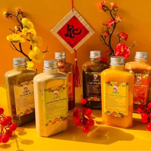 Alternative view of Chai dẹp bầu 500ml cổ 28 hàng rin