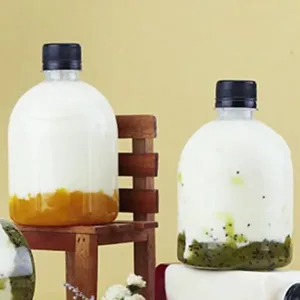 Alternative view of Chai tròn lùn 500ml cổ 28 hàng rin