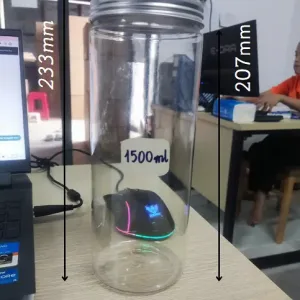 Alternative view of Hũ nhựa pet dung tích 1500ml cổ 89 hàng rin cao cấp
