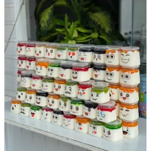 Alternative view of Hũ sữa chua pet vuông 120ml