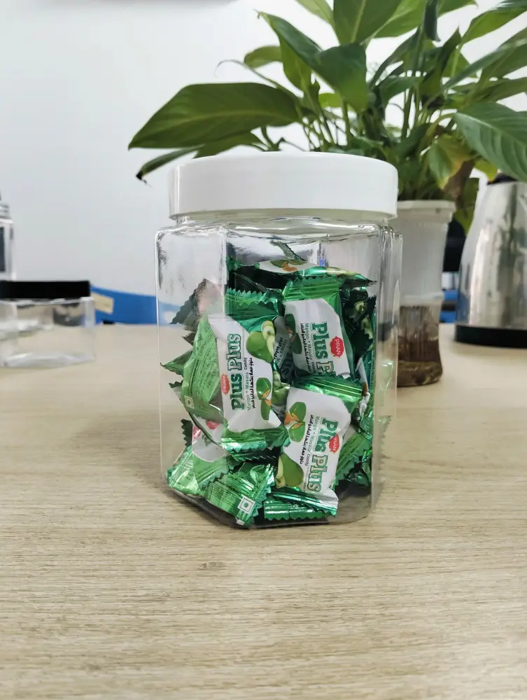 Hũ nhựa pet Lục giác dung tích 750ml cổ 89 hàng rin cao cấp